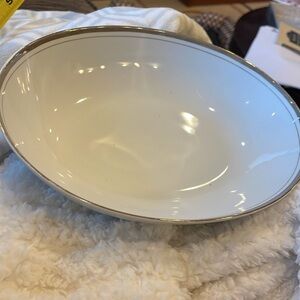 Vintage 1960"s Royalton China Co Translucent Porcelain Golden Elegance Serving